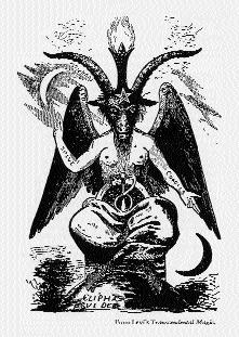 Il Baphomet Il Culto di Lucifero Questo è il Culto della Divinizzazione di Lucifero il Dio della Massoneria. Questo porta alla sostituzione della SS.
