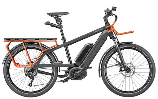 La Multicharger è una e-bike con ottimizzate funzioni cargo.