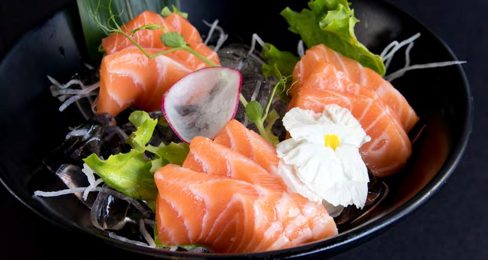 Sashimi Fettine di pesce crudo 37 Sashimi salmone (9