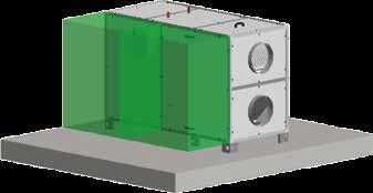 BATTERIE FAI-ED 1 Batteria di riscaldamento ad acqua (4C/3C) MATERIALE Ø ACQUA [ gas] N. RANGHI PASSO ALETTE [mm] VOL.INT.