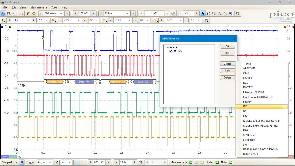 La decodifica aiuta a vedere cosa sta succedendo nel proprio progetto per identificare errori di programmazione e temporizzazione, e controllare altri problemi di integrità del segnale.