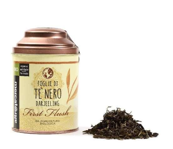 In prenotazione: tè, Infusi e Tisane FOGLIE INTERE DI TÈ NERO DARJEELING FIRST FLUSH Codice: 883 Peso: