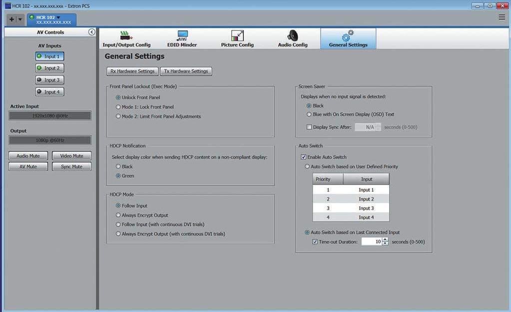 Software di configurazione SOFTWAE PCS La configurazione di è semplice, grazie al software PCS (Product Configuration