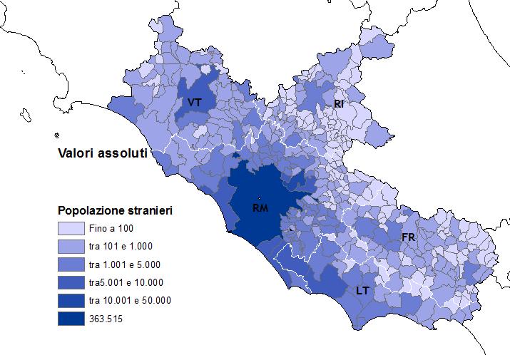 Dati demografici e flussi migratori 1 Il Lazio si conferma al 1 posto all interno della macro-area Centro e al 2 (dopo la Lombardia) rispetto all intero territorio nazionale per stima della