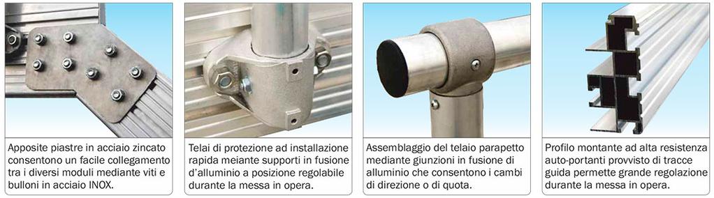 Supporto per ﬁssaggio su lamiera grecata n 1 GA KITGDPS Kit