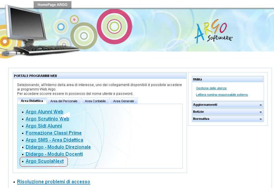 1- Come faccio per accedere al registro elettronico di Argo ScuolaNeXt?