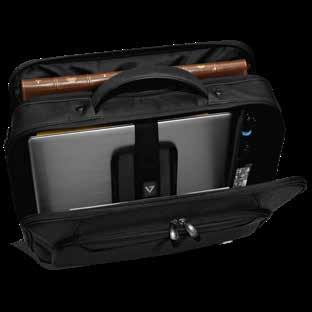 Borsa Elite per laptop + tablet da 15,6" Sistema di cinturini regolabile adatto a tutte le taglie