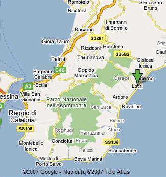 aspromontana del versante orientale del Massiccio della Calabria Meridionale.