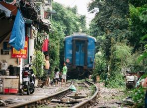 Danang. Volo interno per Hanoi.