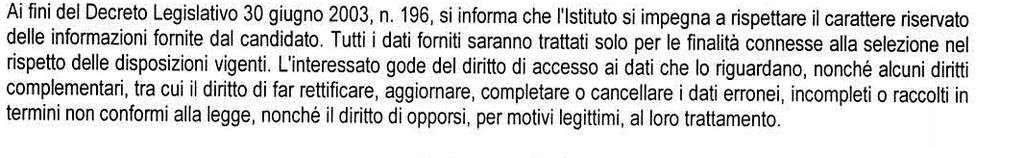 La domanda di partecipazione, redatta, dovrà pervenire entro e non oltre le ore 13:00 del 11/06/2019 utilizzando esclusivamente il modello Allegato A compilato in ogni sua parte, firmato e corredato