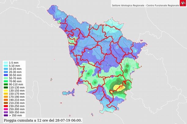 del giorno 27 luglio 2019 (t = 3h) Fig.