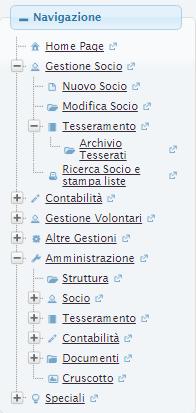 È possibile raggiungere la maschera Tesserati a sistema e Tesserati a sistema Ricerca dati avanzata, anche da: Gestione Socio > Tesseramento > Ricerca Socio e stampa liste ATTENZIONE!