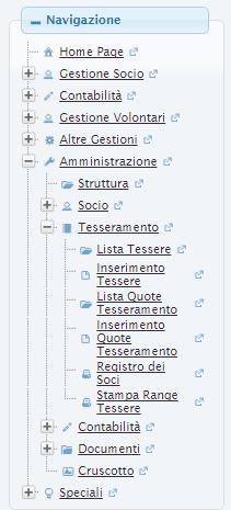 3) Stampa registro socio per anno: Per stampare il registro socio per anno si deve procedere nel seguente