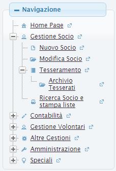 All interno di tale maschera si andranno ad inserire i dati per il tesseramento del socio (precedentemente selezionato), per l anno desiderato.