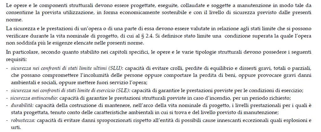 2.Stati limite, azioni e combinazioni