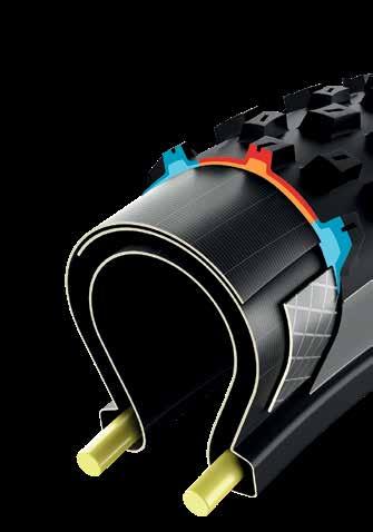 TECNOLOGIE CARCASSE MTB XC-RACE TLR La carcassa XC Tubeless-Ready più leggera Carcassa concepita per la pura competizione.