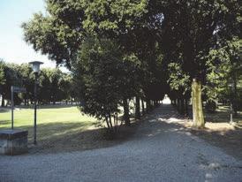 di valutazione. DESCRIZIONE / la struttura interna I Giardini Pubblici di Ravenna si estendono su una superficie di circa 45.