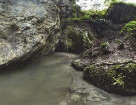 La Grotta di Re Tiberio Nella rupe gessosa di destra Senio, pesantemente modificata dall attività di cava, si apre la Grotta del Re Tiberio.