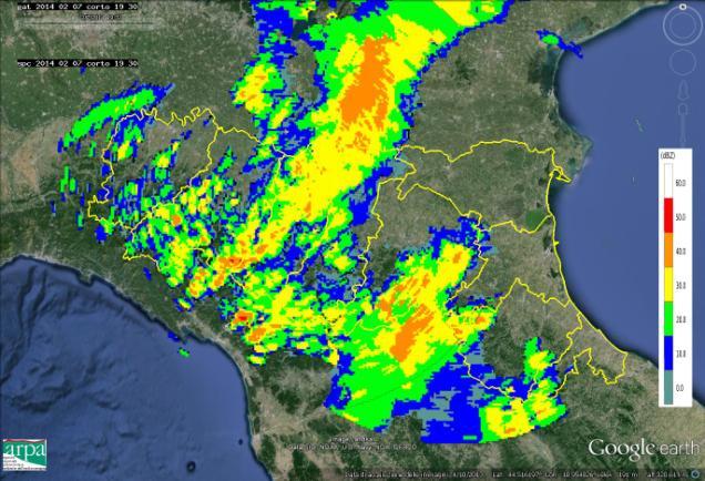 intensificano progressivamente, ivi persistendo