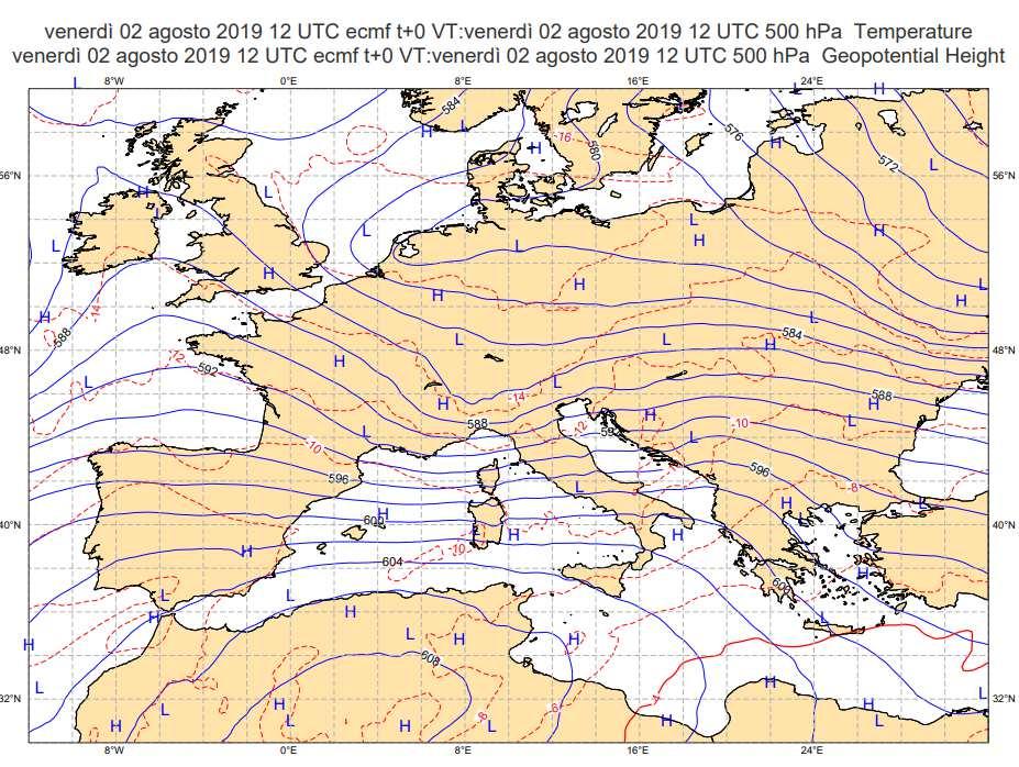 CARATTERIZZAZIONE METEOROLOGICA DEL MESE DI AGOSTO 2019 Agosto 2019 è risultato più caldo della media con precipitazioni a prevalente carattere di rovescio e temporale.