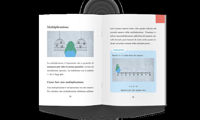 Una raccolta completa di matematica, con trucchi per calcolare le operazioni, memorizzare le tabelline e risolvere problemi ed espressioni.