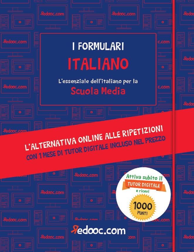 13,5x18,5 cm 192 pagine ISBN 9788832113051 9 788832 113051 > tutto l italiano delle Medie su redooc.