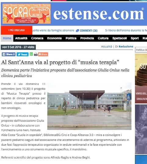 Sito web Estense.