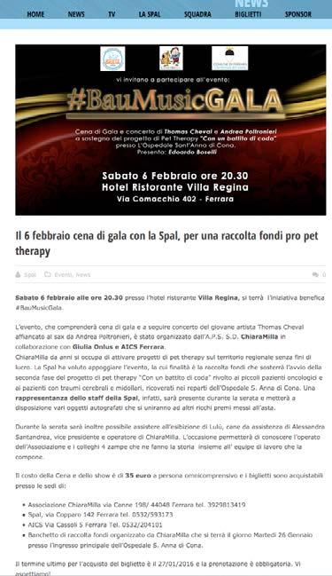 Sito web: Spalferrara.