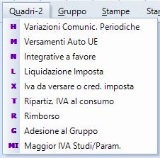 tutti i quadri oggetti di modifica da parte dell'utente; con si ritorna alla Gestione Dichiarazione.