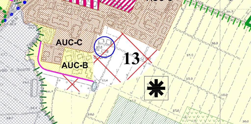 3. STRALCIO DELLA CARTOGRAFIA DI PIANO A LIVELLO