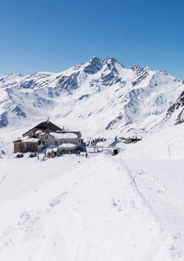 Rifugi e malghe Tour Guidati Glacier Hotel Grawand Aperto da inizio luglio a inizio maggio Tel 0473 66 21 18 Finailhof Aperto tutto l anno Tel 0473 66 96 44 Malga Bergl Aperto da inizio dicembre fino