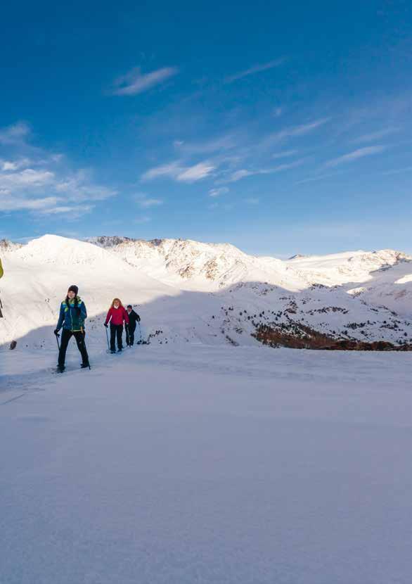 Area per sport invernali Maseben Orari di apertura del rifugio di Maseben: per coloro che praticano sci alpinismo e camminate con le ciaspole il rifugio è aperto anche il mercoledì e sabato dalle 19
