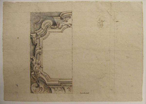 Cornice architettonica con motivi decorativi e figure per il presbiterio della chiesa di San Giovanni Battista a Lanzada Ligari Giovanni Pietro Link risorsa: