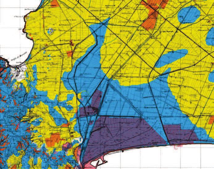 Cartografia della pericolosità geologica estratta dal PTC La cartografia del PTC relativa alla pericolosità idraulica evidenzia, per l area