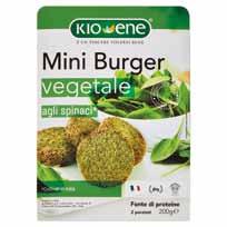 BURGER VEGETALI KIOENE 200 g CRUDO SNELLO