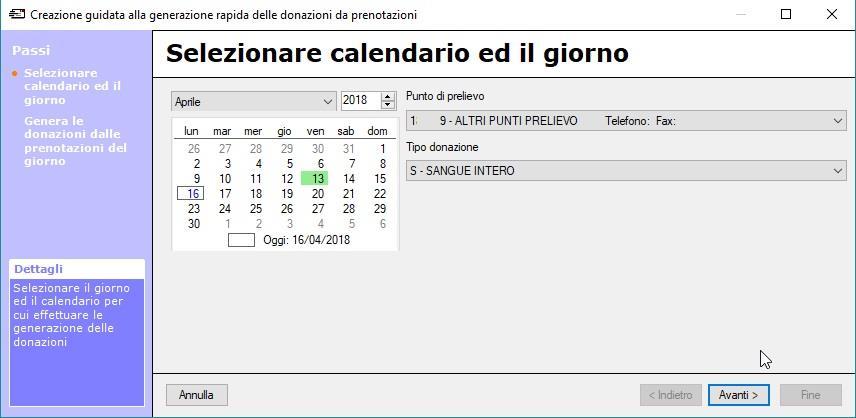 5 Convalida Prenotazioni Tramite l opzione di Convalida Prenotazioni si ha la possibilità di generare rapidamente le