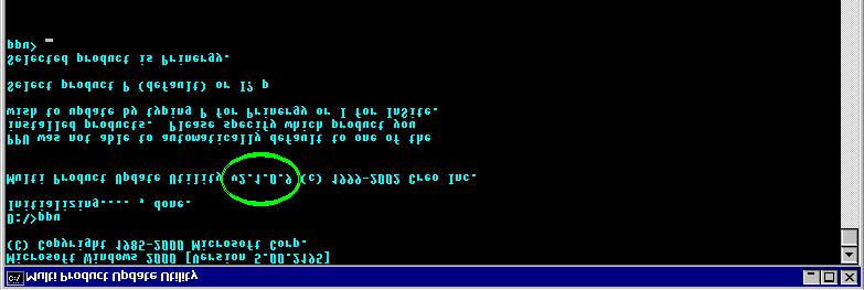 6. Verifica della versione PPU 6.1 Appare la command prompt. Qui digitate ppu + invio 6.2 Verificate che la versione di PPU.