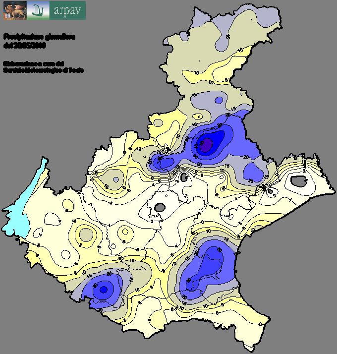 Figura 4 Precipitazione