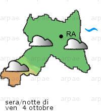 bollettino meteo per la provincia di Ravenna weather forecast for the Ravenna province costa coast Temp MAX 19 C 19 C 16 C 0mm Vento Wind 20km/h 27km/h 24km/h costa coast Temp.