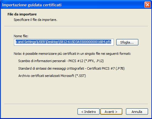 Figura 11 Figura 12 Caso Nuova Emissione Inserire la password di installazione certificato (e non la password di accesso al servizio che