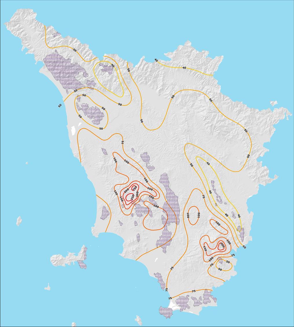 Inventory of National Geothermal Resources (ENEL, ENI-AGIP, CNR, ENEA) - Ministry of Industry, - Regione Toscana, 1988 (without updating).