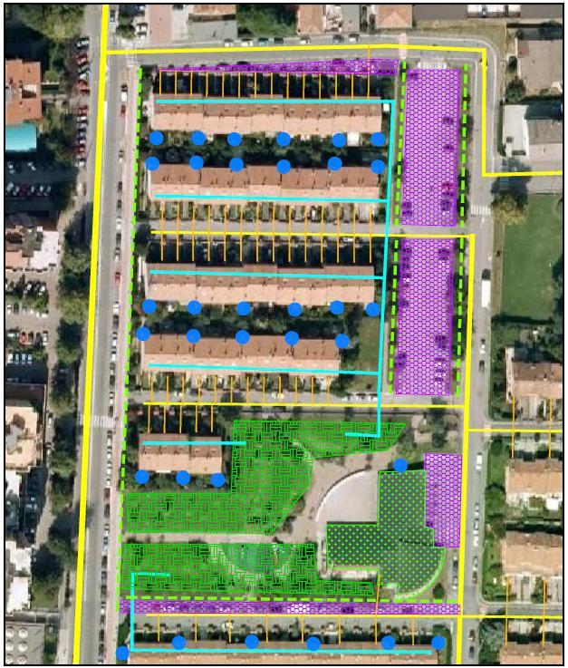 Le strategie di drenaggio urbano sostenibile Esempio di invarianza