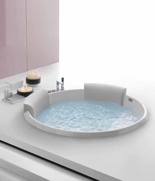 132 133 Bolla Ø160 Vasche Idromassaggio Hydromassage tubs Bolla R 162