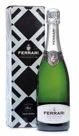 Spumanti FERRARI - F.LLI LUNELLI Trento Metodo Classico in astuccio SP31 Maximum Brut 1 btg. 0,75 18,90 SP32 Maximum Rosè 1 btg. 0,75 24,60 SP33 Perlè Millesimato 1 btg.