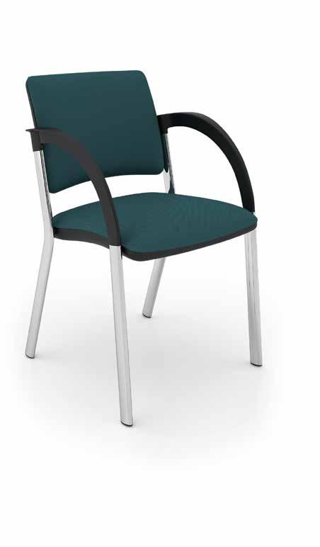Headrest, high and medium back operative chair, 4