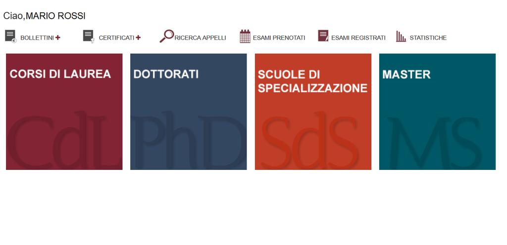 Nella homepage che ti si aprirà,