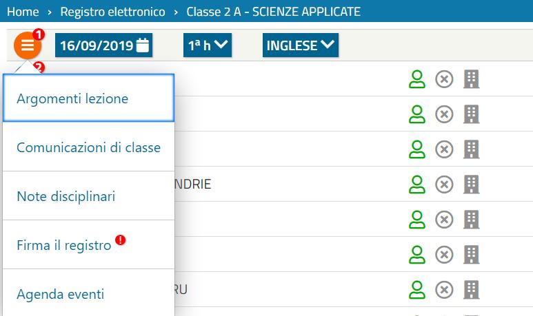 Inserire eventi nell agenda di