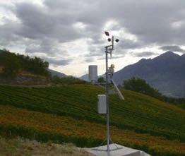 Descrizione generale: stazione ubicata in vigneto per studi agro-meteorologici.