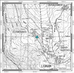 Stazione: Nus - Lignan Comune: Nus Comunità montana: Mont-Emilius Zona: A Bacino idrografico: torrente Saint-Barthélemy Quota: 1628 m