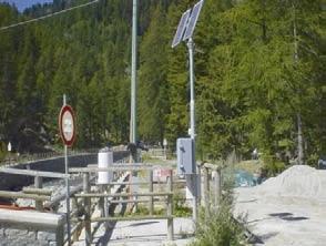 Descrizione generale: stazione posta sull'argine sinistro del torrente Ayasse, all'interno di un'area verde.